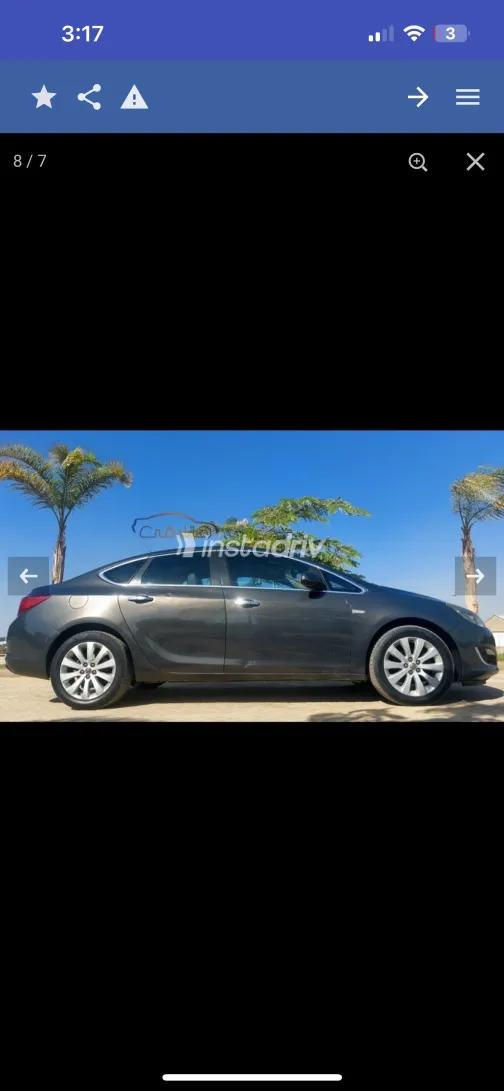 Opel Astra 2013 Dark Gray Used for Sale - 4