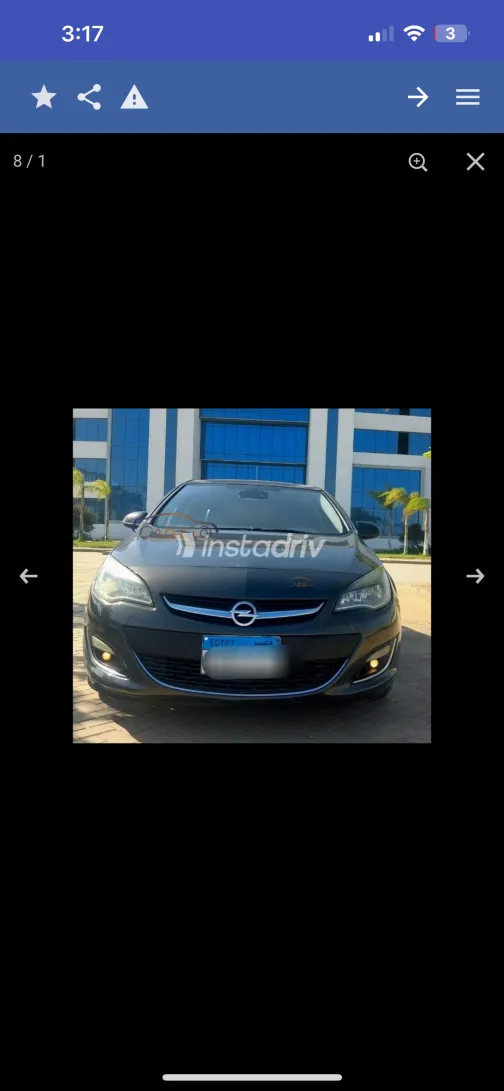 Opel Astra 2013 Dark Gray Used for Sale - 6