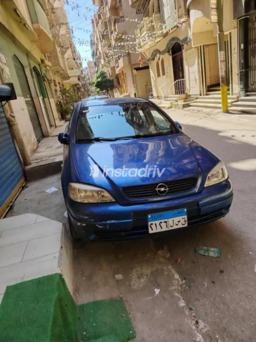 اوبل أسترا 2002 أزرق مستعملة للبيع - 9