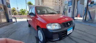 سوزوكى التو 2008 أحمر مستعملة للبيع