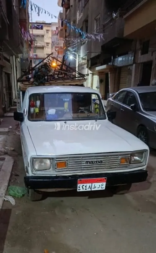 مازدا 2 1984 أبيض مستعملة للبيع - 4