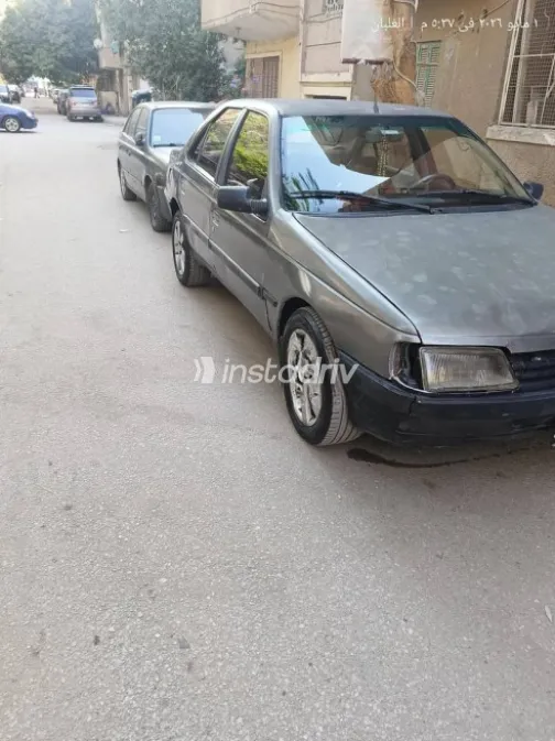 بيجو 405 1989 رمادي مستعملة للبيع - 10