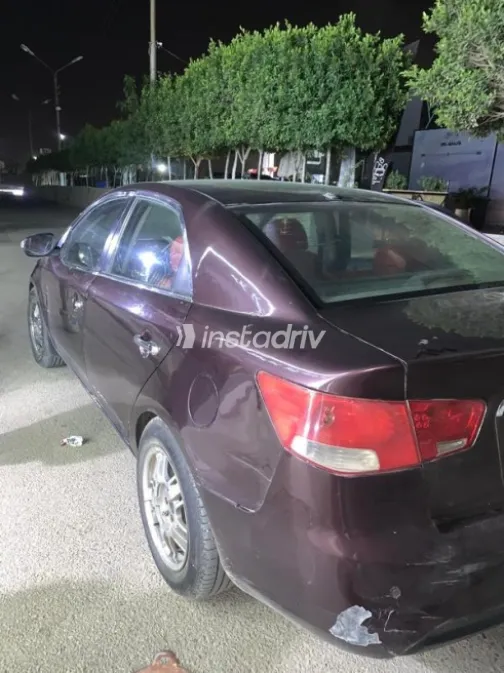 Kia Cerato 2010 Burgundy Used for Sale - 1