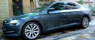 Skoda Superb 2021 White Used for Sale