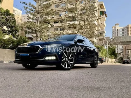 Skoda Octavia 2021 Dark Blue Used for Sale - 2