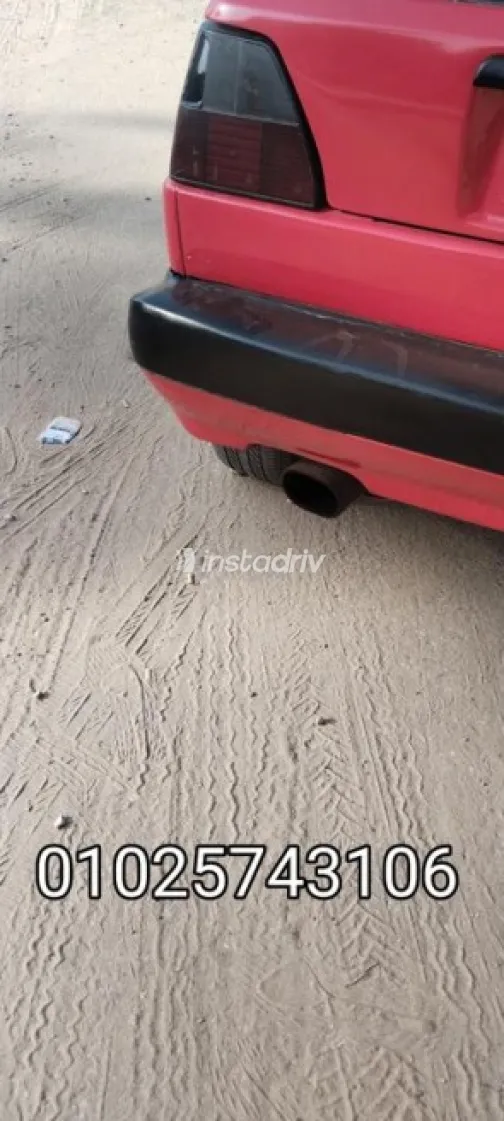 Volkswagen Golf 2 1989 Red Used for Sale - 3