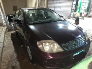 Toyota Corolla 2003 Dark Red Used for Sale