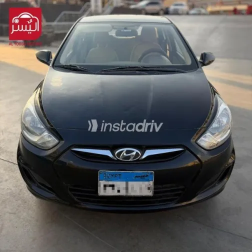 هيونداي اكسنت RB 2012 أسود مستعملة للبيع - 5