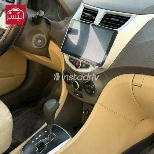 هيونداي اكسنت RB 2012 أسود مستعملة للبيع - 9