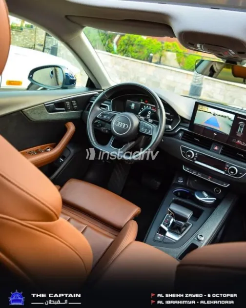 اودي A5 2023 أزرق غامق مستعملة للبيع - 2