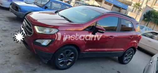 فورد ايكو سبورت 2019 أحمر غامق مستعملة للبيع - 2