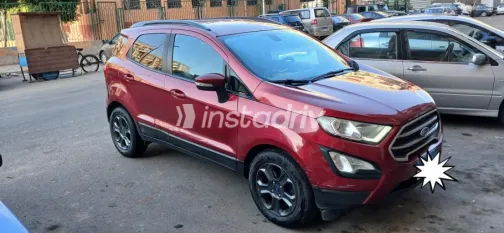 فورد ايكو سبورت 2019 أحمر غامق مستعملة للبيع - 3