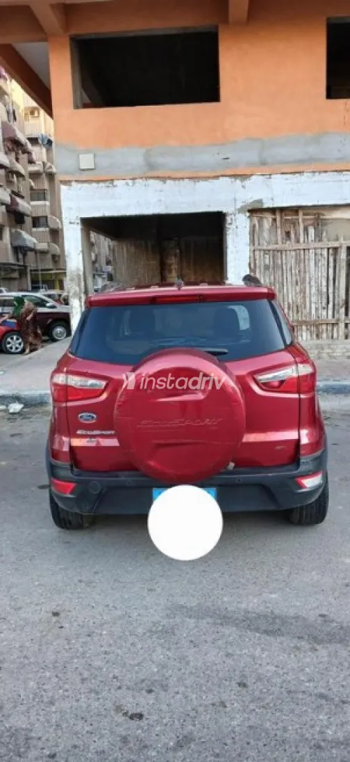 فورد ايكو سبورت 2019 أحمر غامق مستعملة للبيع - 4