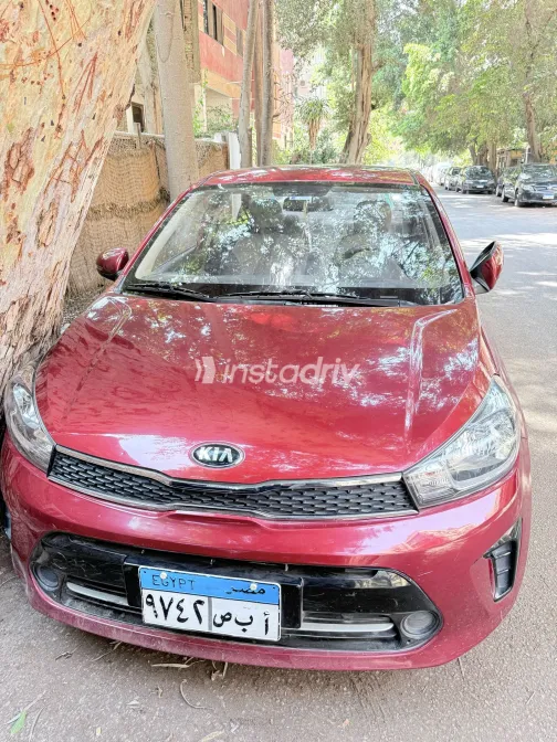 Kia Pegas 2020 Red Used for Sale - 2