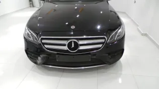 مرسيدس E 350 2018 أسود مستعملة للبيع