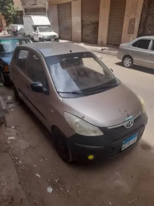 هيونداي I10 2009 ذهبي مستعملة للبيع