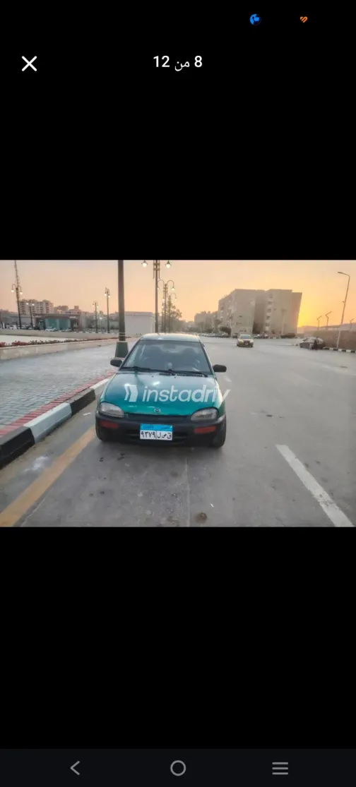 مازدا 121 1998 أخضر مستعملة للبيع - 4