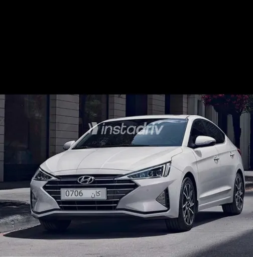 Hyundai Elantra AD 2020 White Used for Sale - 1