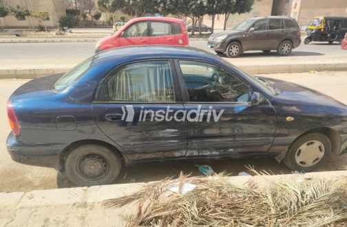 دايو لانوس 2 2007 أزرق مستعملة للبيع - 5
