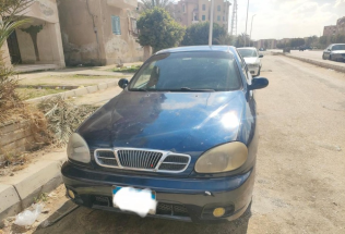 دايو لانوس 2 2007 أزرق مستعملة للبيع