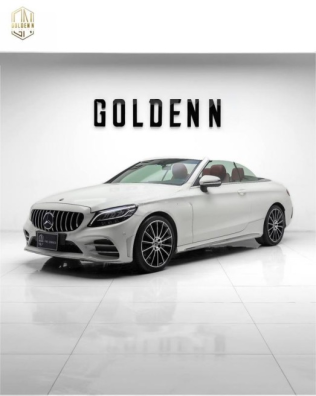 مرسيدس C 300 2020 أبيض مستعملة للبيع