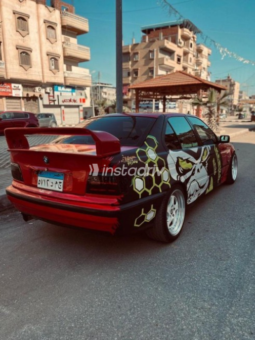 بي ام دبليو 316 1994 أحمر مستعملة للبيع - 3
