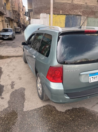 بيجو 207 SW 2007 رمادي مستعملة للبيع
