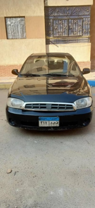 كيا سبكترا 2003 أسود مستعملة للبيع