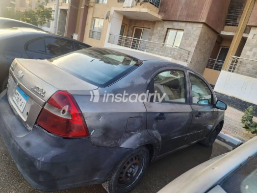Chevrolet Aveo 2009 Gray Used for Sale - 4