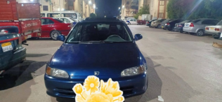Honda Civic 1993 Dark Blue Used for Sale