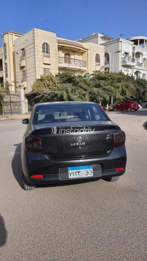 رينو لوجان 2015 أسود مستعملة للبيع - 5