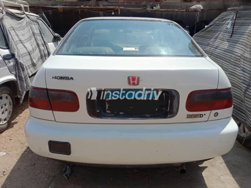 Honda Civic 1993 White Used for Sale - 1