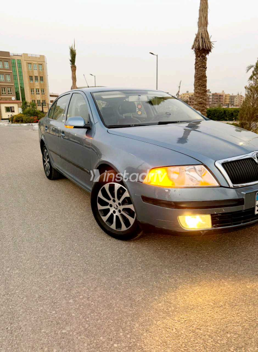 سكودا اوكتافيا 2008 أبيض مستعملة للبيع - 7