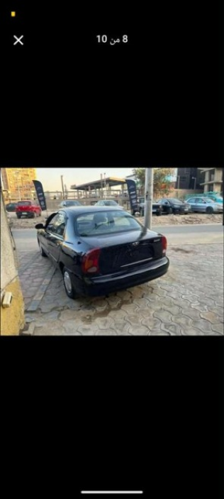 Daewoo Lanos 2007 Black Used for Sale