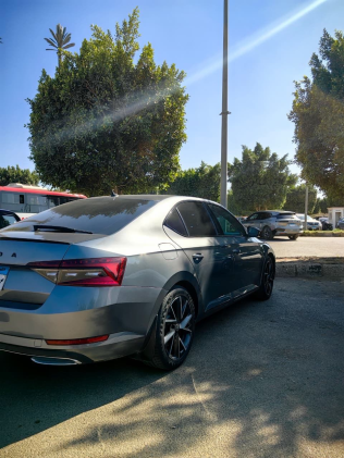 Skoda Superb 2022 Gray Used for Sale
