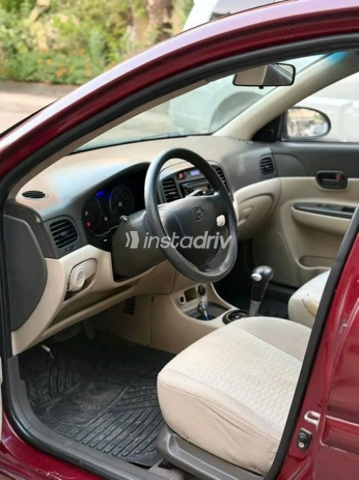 Hyundai Accent 2010 Burgundy Used for Sale - 3