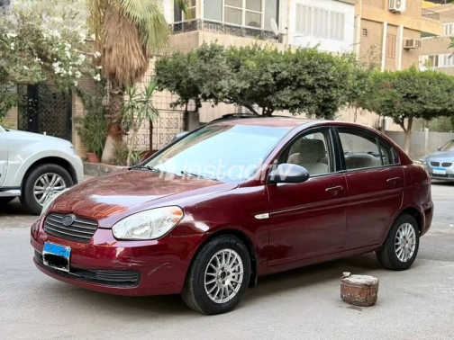 Hyundai Accent 2010 Burgundy Used for Sale - 9
