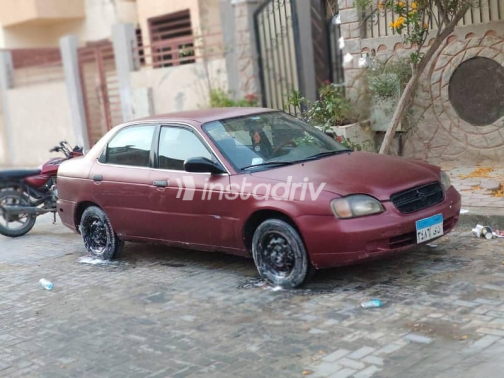 Suzuki Baleno 1999 Burgundy Used for Sale - 6