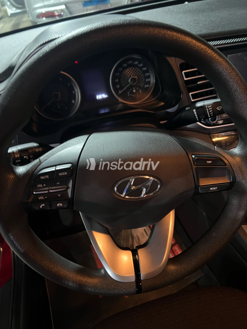 Hyundai Elantra AD 2019 Red Used for Sale - 1