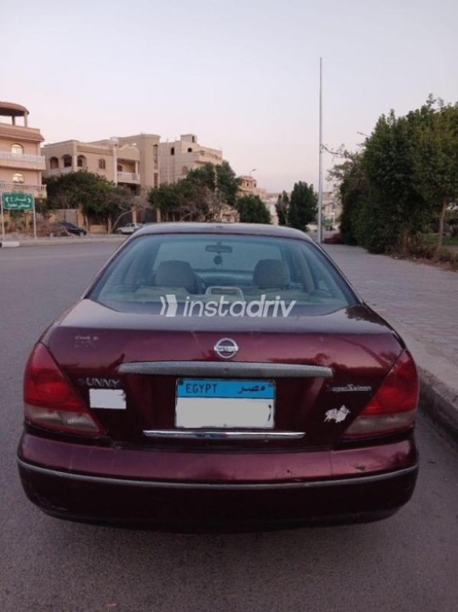 Nissan Sunny 2008 Dark Red Used for Sale - 3