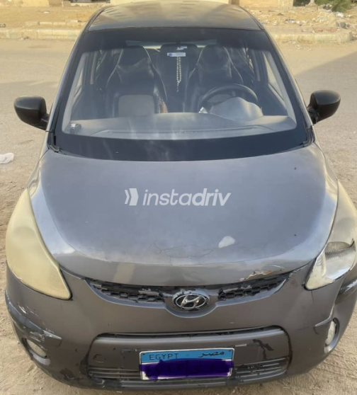 هيونداي I10 2008 رمادي مستعملة للبيع - 1