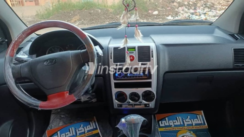 هيونداي جيتز 2010 أسود مستعملة للبيع - 6
