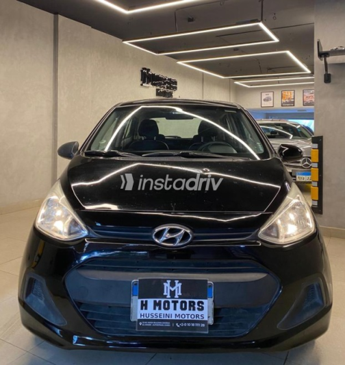 هيونداي جراند i10 2015 أسود مستعملة للبيع - 4