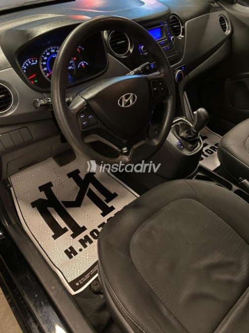 هيونداي جراند i10 2015 أسود مستعملة للبيع - 5