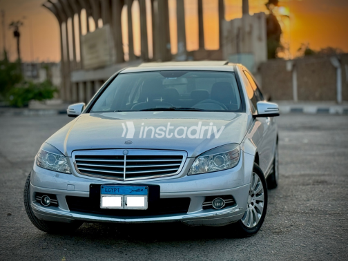 مرسيدس C 200 2009 فضي مستعملة للبيع - 6
