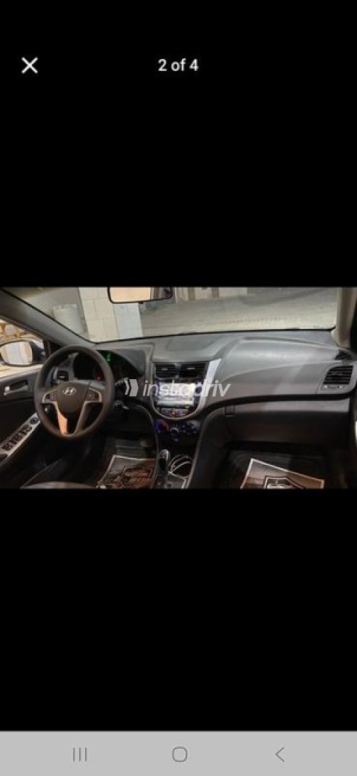 Hyundai Accent RB 2021 White Used for Sale - 4