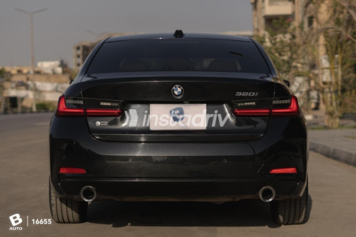 بي ام دبليو 320 2024 أسود مستعملة للبيع - 2