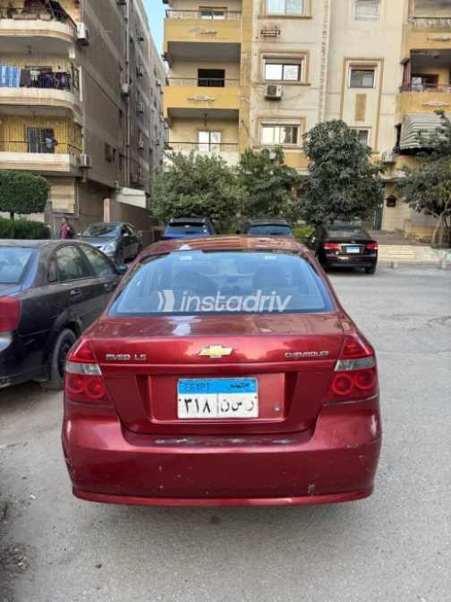 Chevrolet Aveo 2010 Red Used for Sale - 3