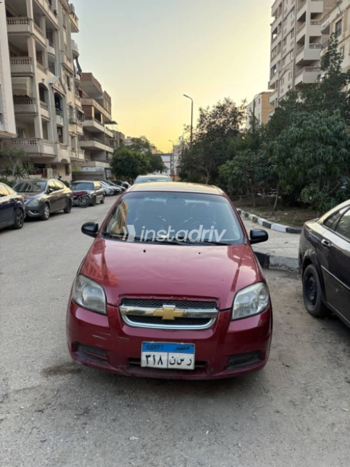 Chevrolet Aveo 2010 Red Used for Sale - 7