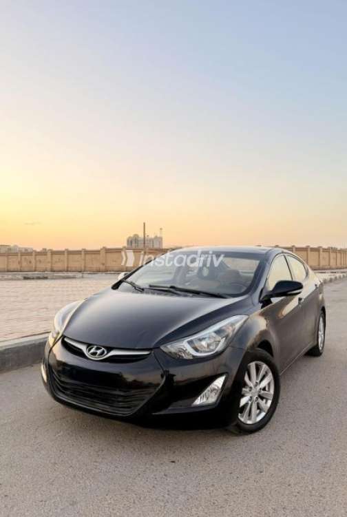 Hyundai Elantra 2012 Black Used for Sale - 3
